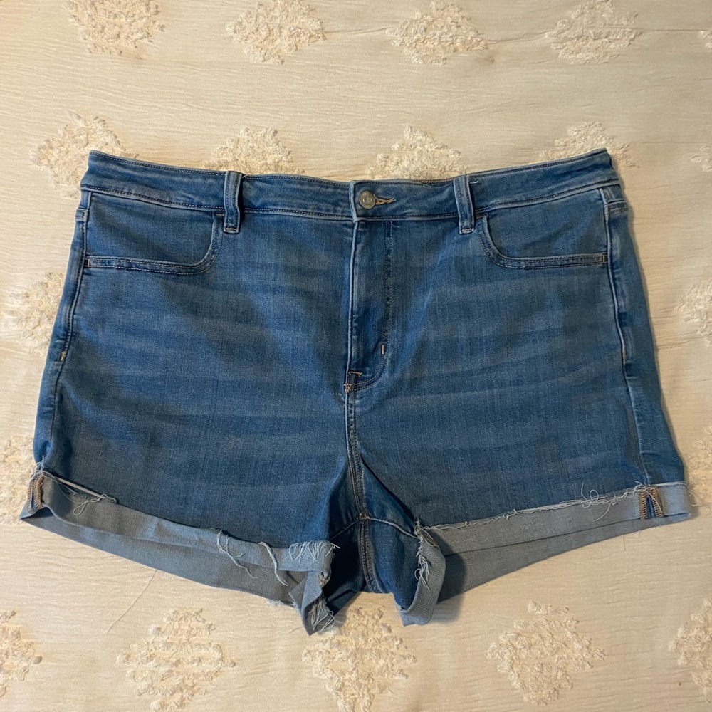 American Eagle Hi-Rise Jean Shorts